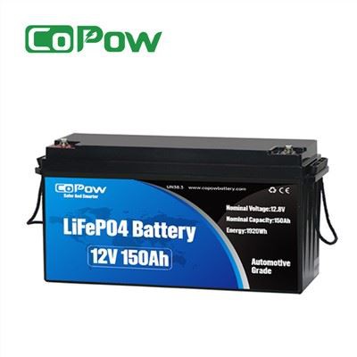12v 150ah lithium-camperbatterij