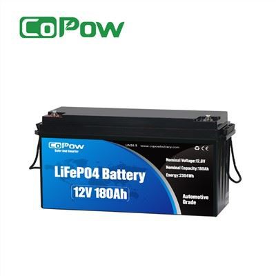 12v 180ah lithium-camperbatterij