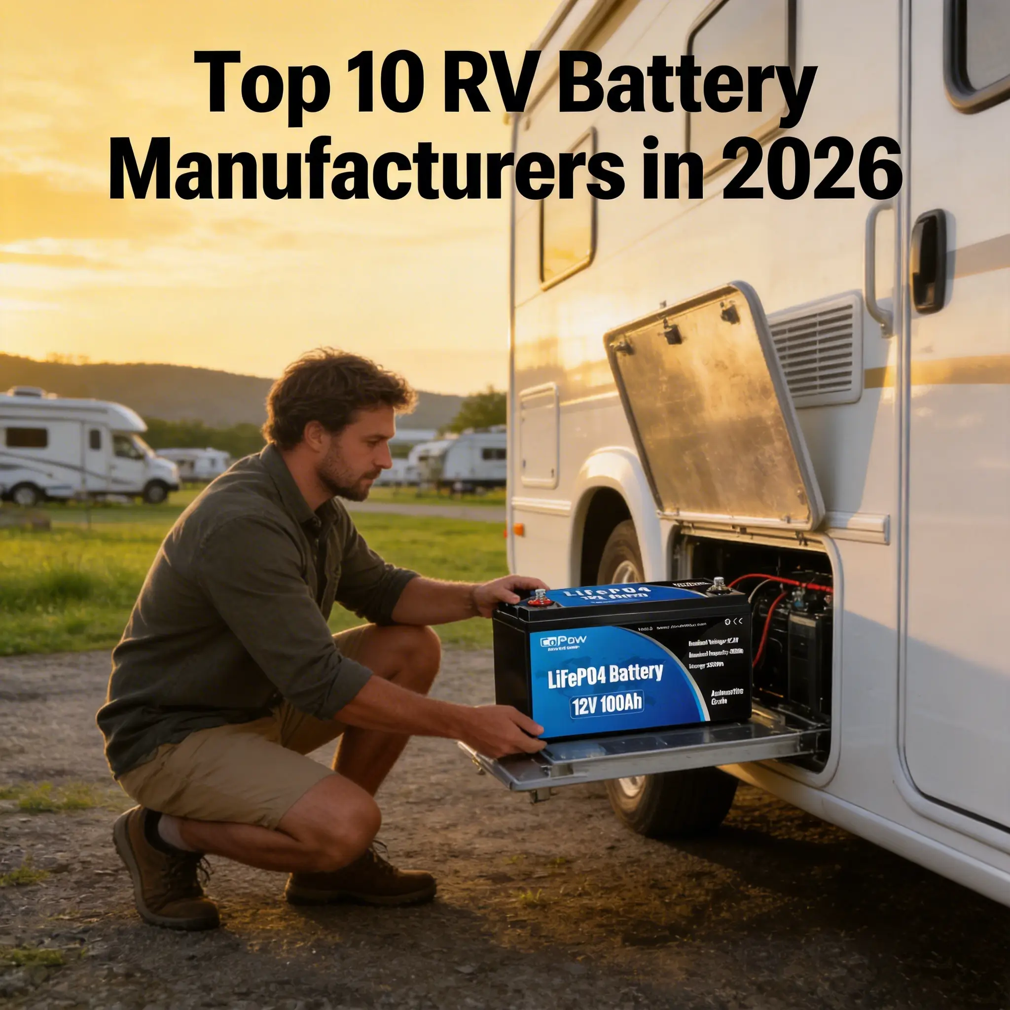 Top 10 fabrikanten van camperbatterijen in 2026